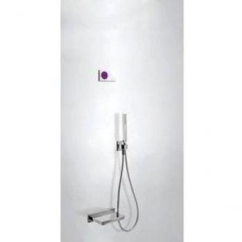 Tres Griferia - Kit Electrónico De Bañera Termostático Empotrado Shower Technology · Centralita Termostática Electrónica Incluida