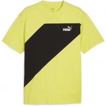 Camiseta Puma Power Colorblock Lima para Hombre