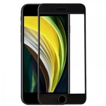 Protector de Pantalla Cristal Templado Full 3D Negro para iPhone SE (2020) / SE (2022)
