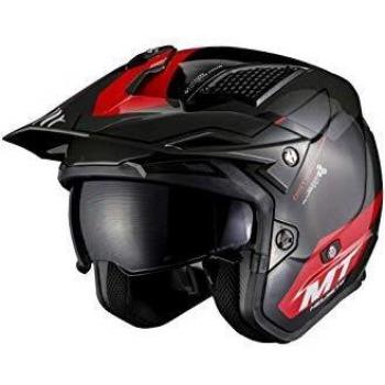 CASCO MT TR902SV DISTRICT SV SUMMIT H5 ROJO BRILLO S
