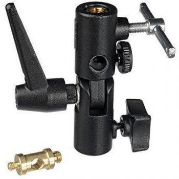 Manfrotto 026 Lite Tite Universal Umbrella Adapter - Black Tripod Accessory