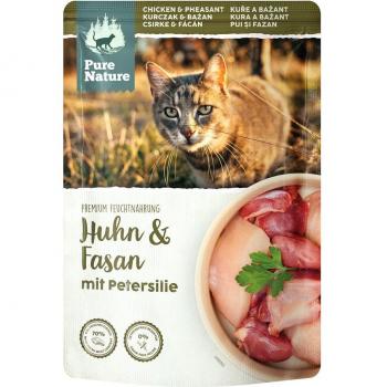 Pure Nature Feline 12 x 85 g - Pollo y faisán