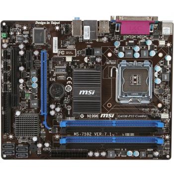 Msi 911-7592-248 - Placa Base 2DDR3+2DDR2, 8 GB