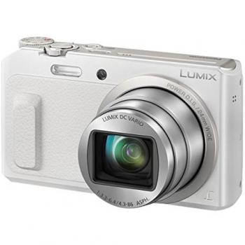 Cámara Compacta Panasonic Lumix DMC-TZ57 16 MP MOS 20x Zoom Wi-Fi Blanco - Reacondicionada