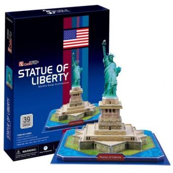Puzzle 3D Estatua de la Libertad Grande - DAM, medidas: xx cm