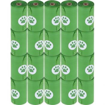 Bolsas biodegradables para heces - 40 rollos de 15 bolsas cada uno