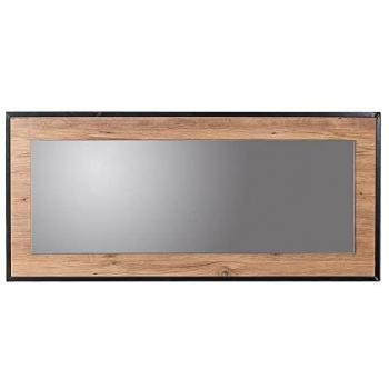 Espejo Atlantic Pino Negro de Tablero de Aglomerado Rechapado en Melamina 100% WELLHOME