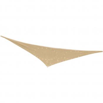 Toldo de ocultación con LED solar para exterior 300x300x300 color beige