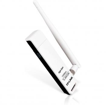 Adaptador USB Inalámbrico TP-Link 150Mbps de Alta Ganancia