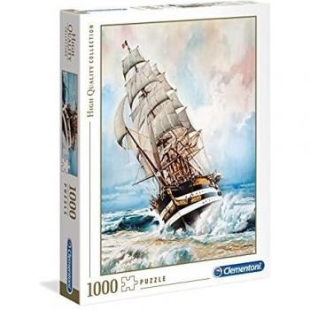 Clementoni-Amerigo Vespucci Puzzle, 1000 Piezas, Multicolor,