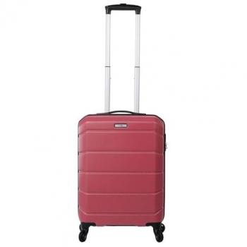 Maleta rígida de cabina TOTTO Rayatta Deco Rose - Color Rosa - Equipaje de Cabina - Separador Interno - Forro de poliéster