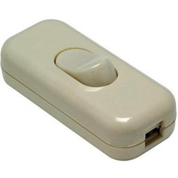 Famatel 4403.1 Interruptor de Paso I Fácil de Montar I 2A I 250 V I Blanco