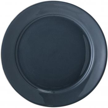 Bloomingville Plato de loza, azul Anne