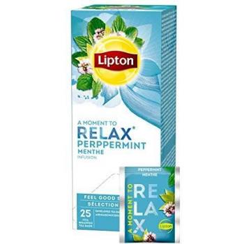 Lipton Gama Sensaciones Infusión de Menta - 6 cajas de 25 sobres