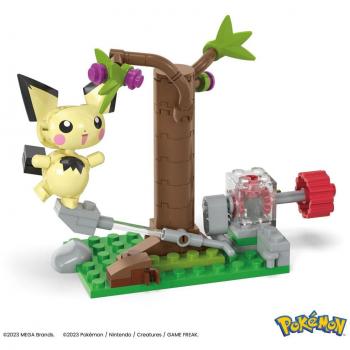 Mega Bloks - Pokemon - Kit Construcción Búsqueda en el Bosque