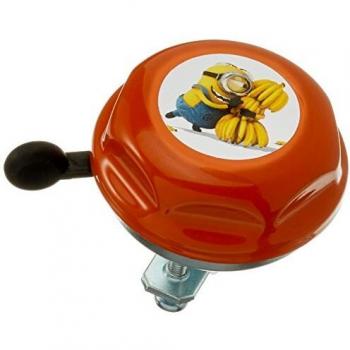 Bike Fashion Minion Timbre para Bicicleta, Infantil, Naranja, 5 x 5 x 5 cm