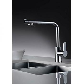 Grifo de cocina monomando con dos vías de agua Montecarlo Osmosis Imex