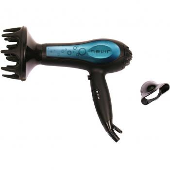 Nevir NVR-2201 S 2200W Negro, Azul - Secador de pelo