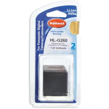 Hähnel HL-G260 - Batería Li-Ion para Panasonic VW-VBG260, 7.2V, 2240mAh