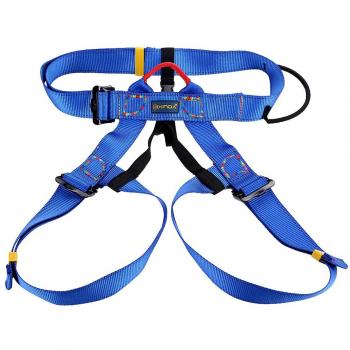 Escalada En Roca Al Aire Libre Del Alpinismo Rapel Arnés Del Cinturón De Seguridad - Azul