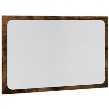 Espejo de baño LED madera ingeniería roble Sonoma 60x8,5x38 cm