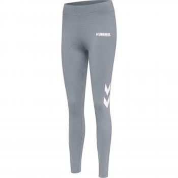 Malla larga Hummel Legacy gris mujer - M, mallas de cintura alta