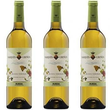 Marqués de Griñón Rueda Verdejo - 3 botellas de 750 ml - Total: 2250 ml