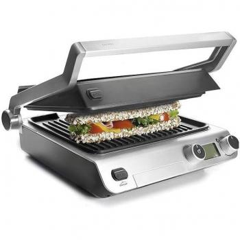 Sandwichera Grill Abatible Suinga 2000W con Temporizador y Medidas 38x35 cm
