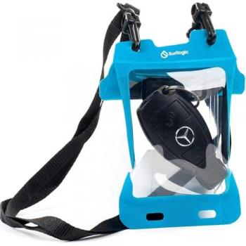 Surflogic Waterproof Key Case Estuche Llaves para Hombre y Adultos Unisex en Color Azul y Negro, Talla Única