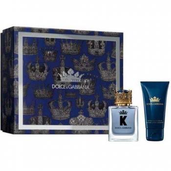 Dolce & Gabbana K Eau de Toilette 50ml Gift Set for Men with Aftershave Balm 50ml