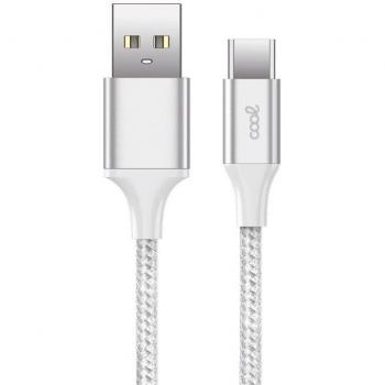 Cable USB COOL Nylon Universal Tipo C (1.2 metros)