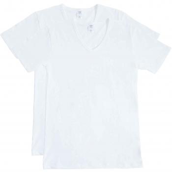 Camiseta Hombre 2-Pack Natural Benefit Cuello V Algodón Calidad