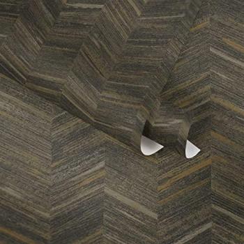 Papel Pintado TNT Geométrico Efecto Geo - Diseño de Fischgrat, Superficie Lisa, 5.33 m²