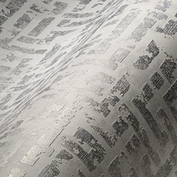 Papel Pintado Vliestapete Mi Hogar Mi Spa Geométrico Brillante 0.53 x 10.05 m