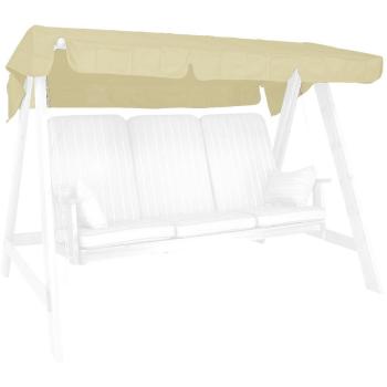 Angerer 9908/12 - Parasol para balancín, 190 x 130 cm, color marfil