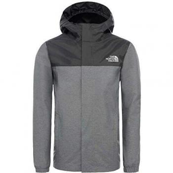 The North Face Niños Niños Resolver Chaqueta De Lluvia L Medium Grey