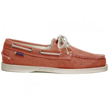 Sebago Portland Washed Canvas Boat Shoes