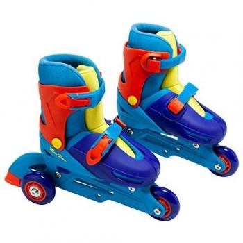 M MOLTO Patines en línea para niños 3 in Line Skates Azul