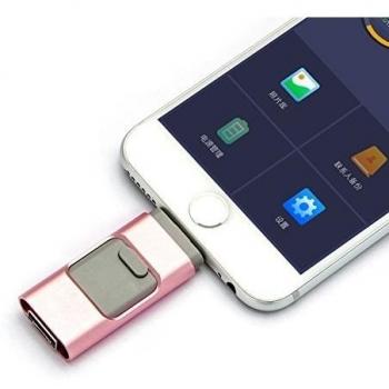 Benks 3-in-1 USB OTG unidad flash para Apple iPhone, iPad y iPod Mobile U Disk Business USB Stick Flash Pen Drive