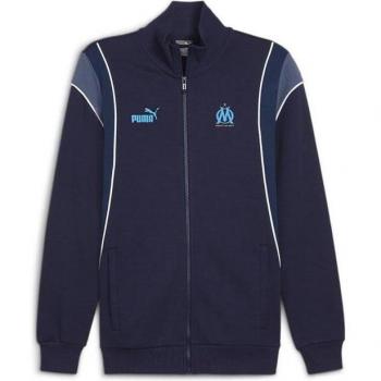 Chaqueta de fútbol Puma Olympique Marseille azul marino para hombre