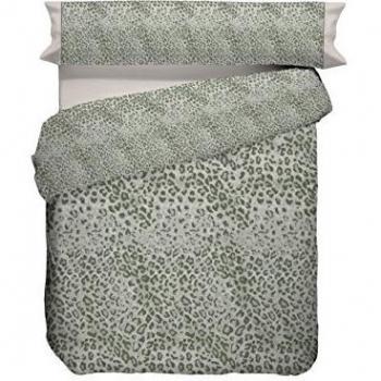 Abecé Casa Juego De Funda Nórdica Animal Print Gris Cama 90