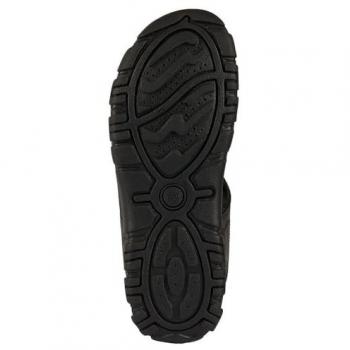 Geox Sandalias Deportivas Hombre Strada U4524B000ME, Color Negro, Talla 39 EU