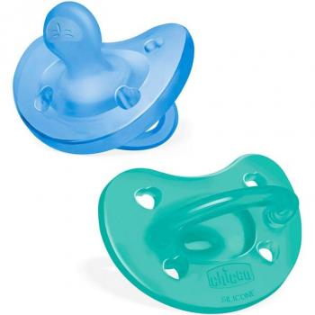 Chicco Physio Soft Chupete de Silicona 2-6 meses 2 unidades