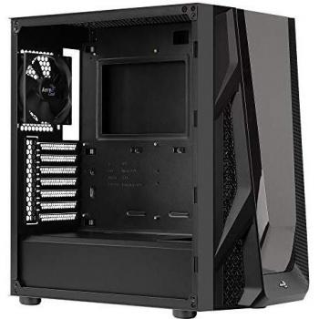 Caja Semitorre Aerocool Modelo Nighthawk y CylonMiniW - Conexiones USB 3.0/2.0, Audio HD/Micrófono, Soporte GPU hasta 358mm, Lateral Transparente - Compatible con EATX/ATX/Micro ATX/Mini ATX