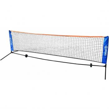 Kit de Mini Tenis Plegable Sporti France con raquetas, pelotas y red portátil