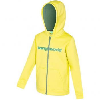 Chaqueta de niños Trangoworld Oby en color amarillo para junior