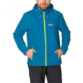 Jack Wolfskin turbulencia Soft Shell Jacket Azul turquesa oscuro Talla:xx-large