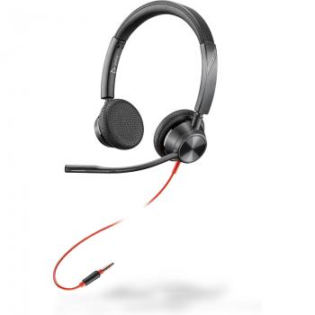 Auriculares Alámbricos Diadema POLY Blackwire 3325 3.5mm