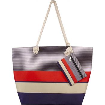 Bolso de playa estampado SUN&SURF con monedero