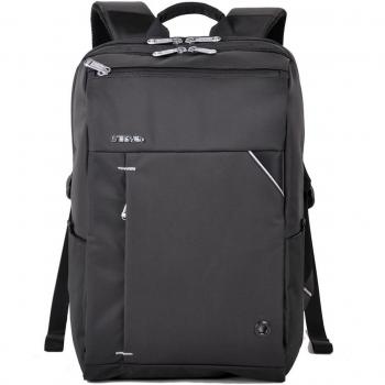 SINPAID Mochila de los Hombres para el Ordenador Portátil 12.1-15.6 Bolso Ocasional del Cuaderno del Negocio Negro 43 x 29 x 15cm